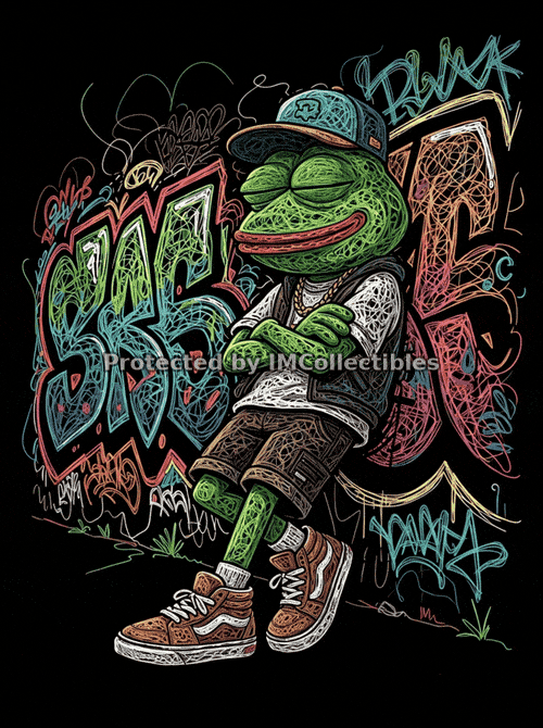 Pepe hip hop style
