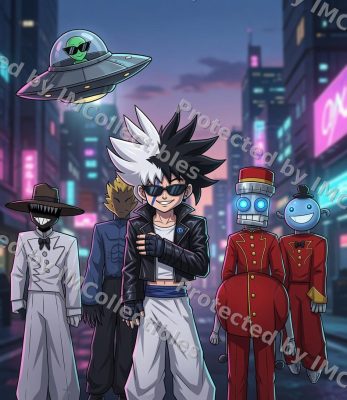 JJ's favorite characters re-imagined with Grok #2