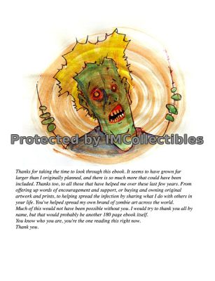 The Way of the Zombie vol. 1 back cover