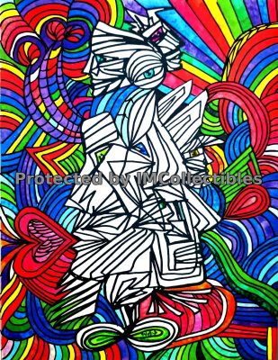 Fabi and Keda Collab - Endless Line Cubism