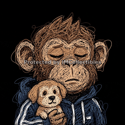 Ape and dog