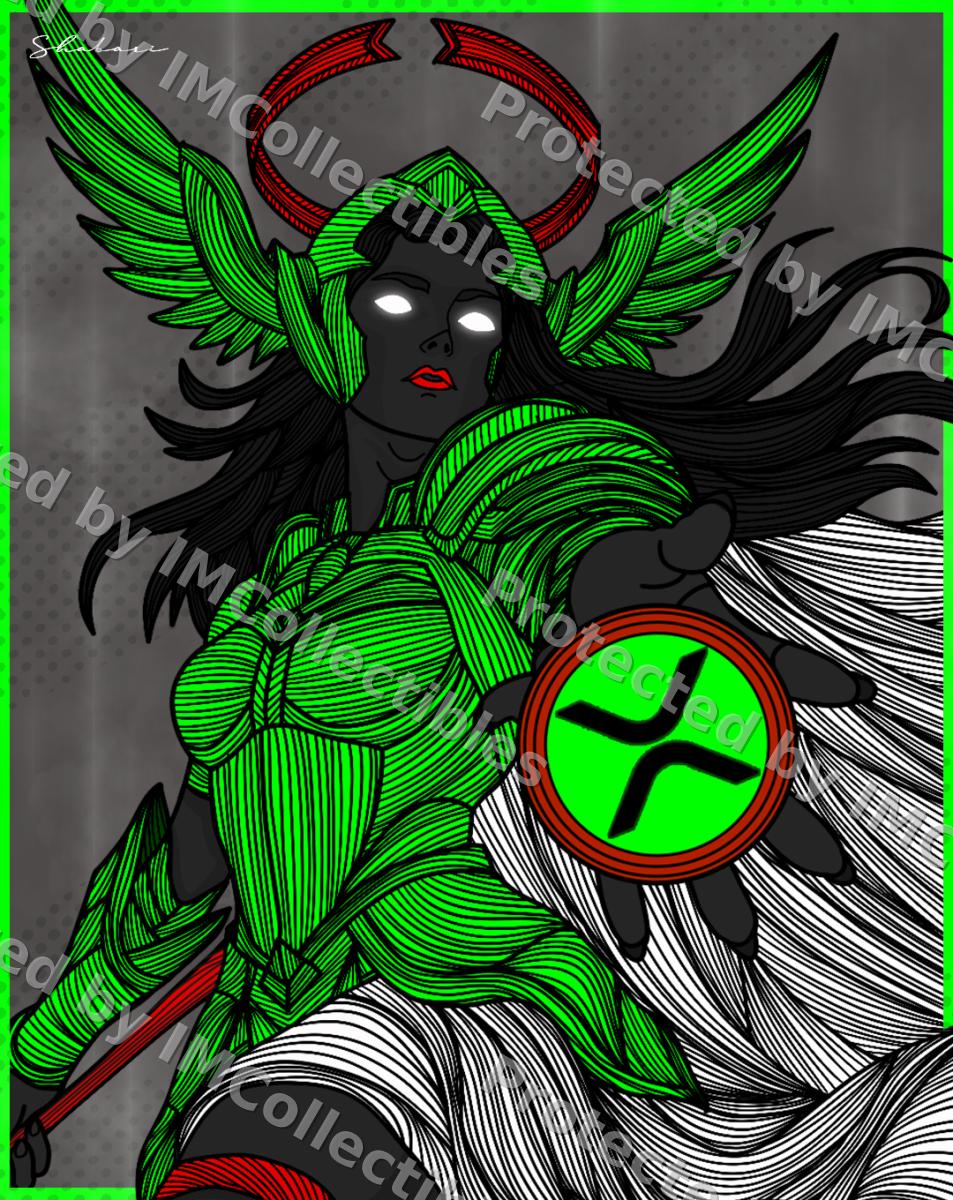 Emerald Valkyrie of the Green Candle