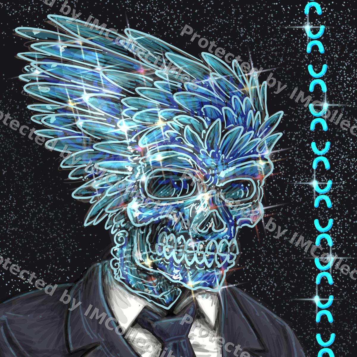 Cosmic XRP Skull