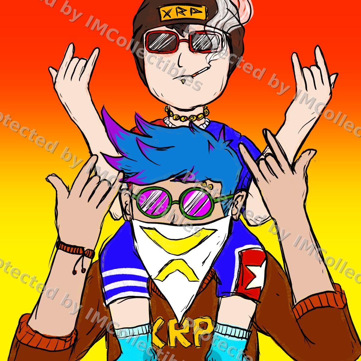 Dad and son !