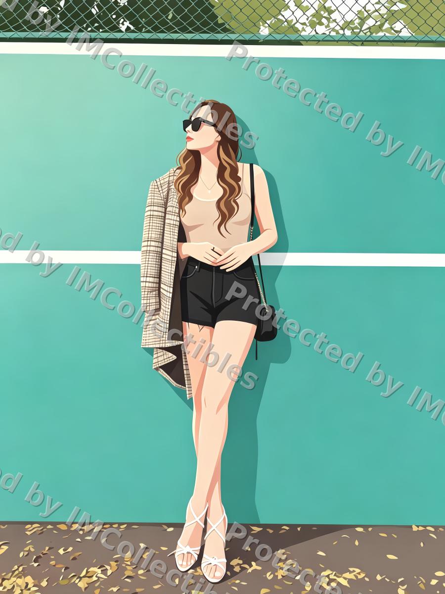 Minimalist Style Portrait