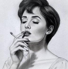 Charcoal art